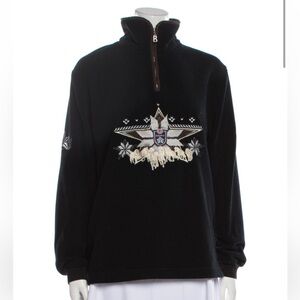 Bogner fleece zip Mock Neck